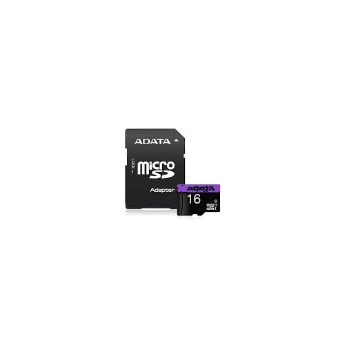 Adata Carte mémoire micro sd - 16 Go - class 10 - Avec adaptateur