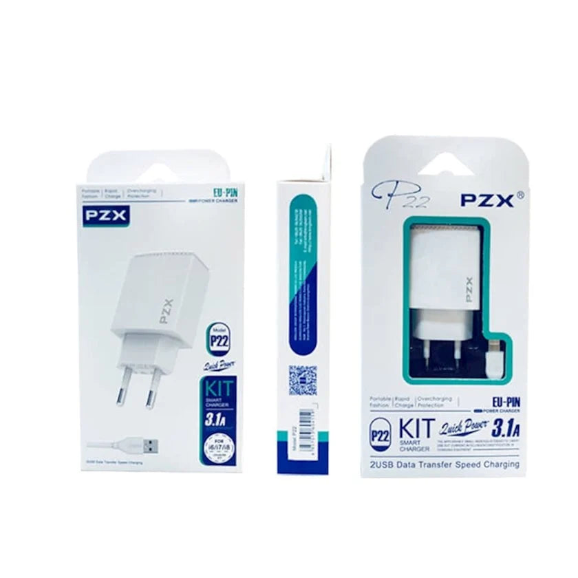 Chargeur PZX P22 / 2 USB Type C