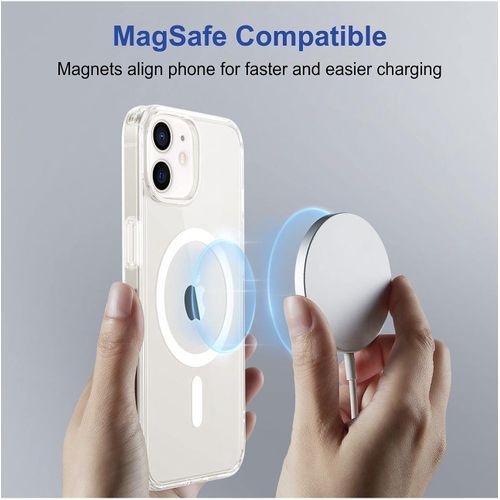 Coque Magnétique pour iPhone 11 - Compatible avec Chargeur & power Bank MagSafe