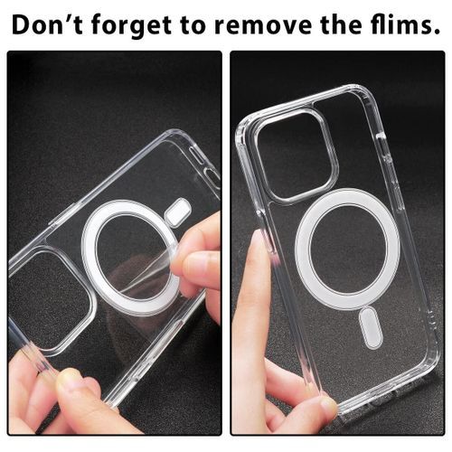 Coque Magnétique pour iPhone 11 - Compatible avec Chargeur & power Bank MagSafe