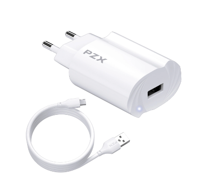 Pzx P21 Chargeur 5V 2.1A Quick Charger Cable type C