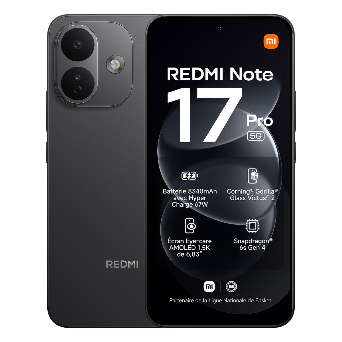 Xiaomi Redmi Note 17 Pro 5G(8/256GB)black