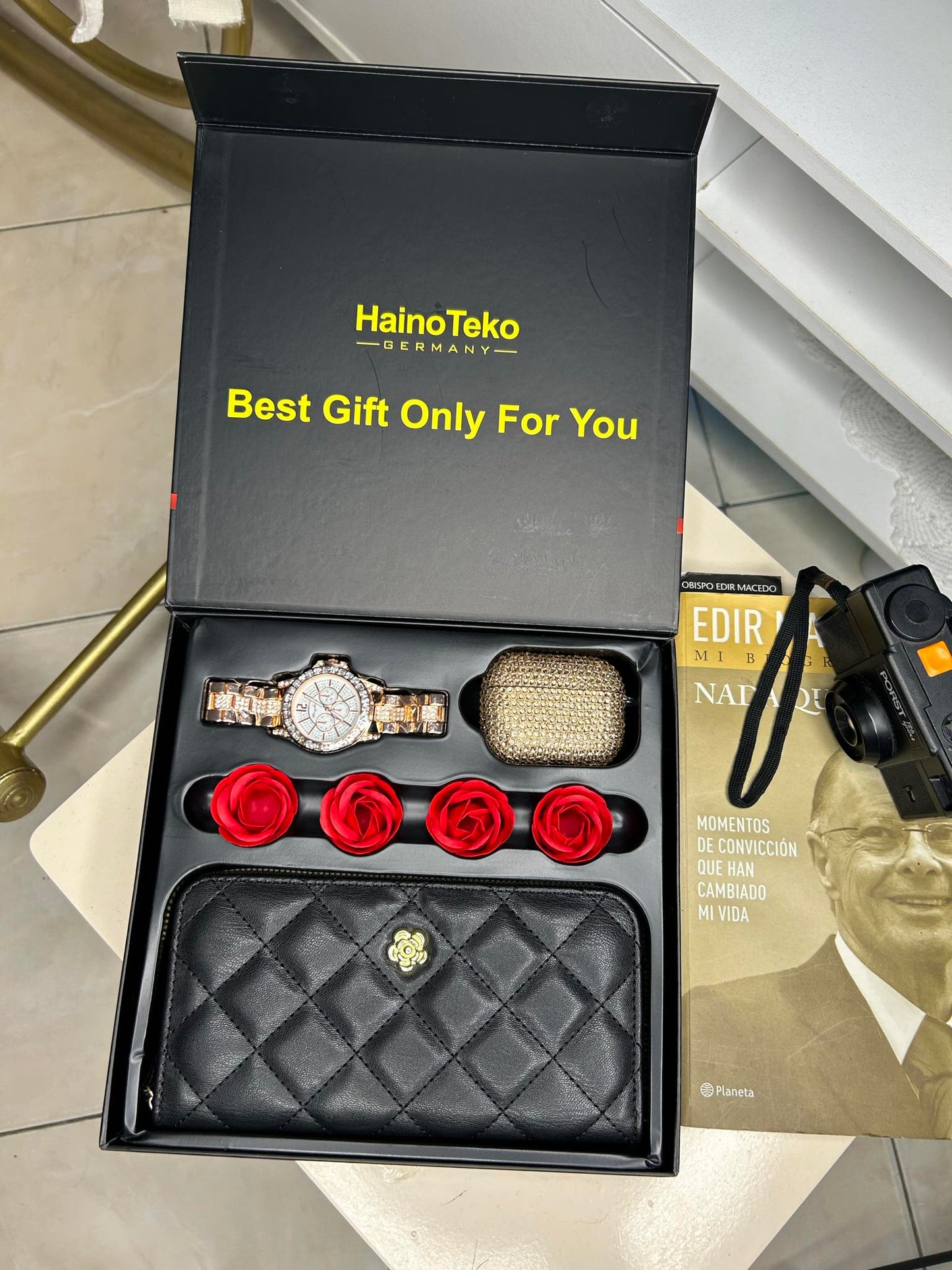 COFFRET MONTRE HAINO TEKO GP-25 3EN1