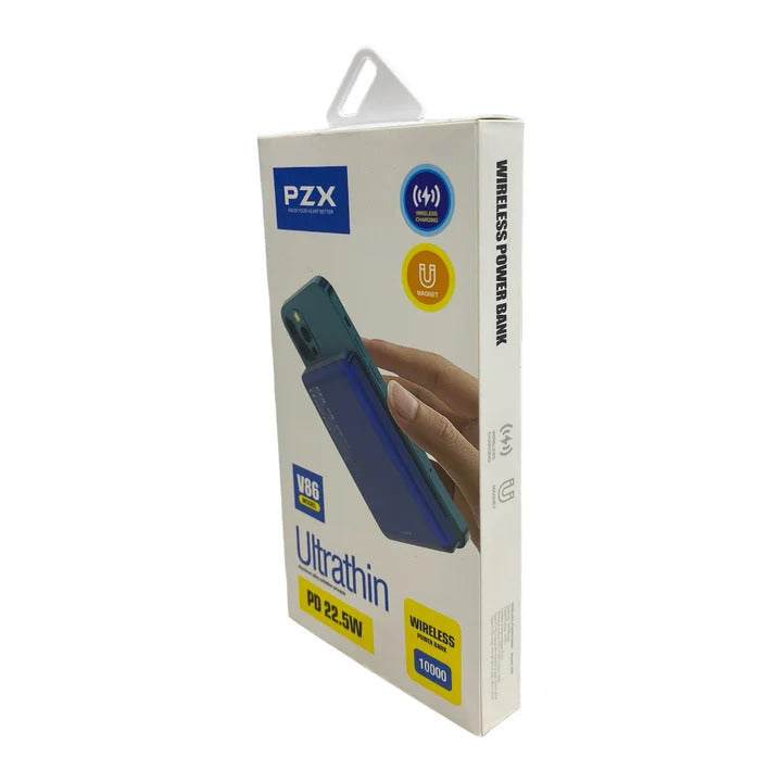 Power bank PZX V86 MagSafe sans fil 22.5W 10000 mAh