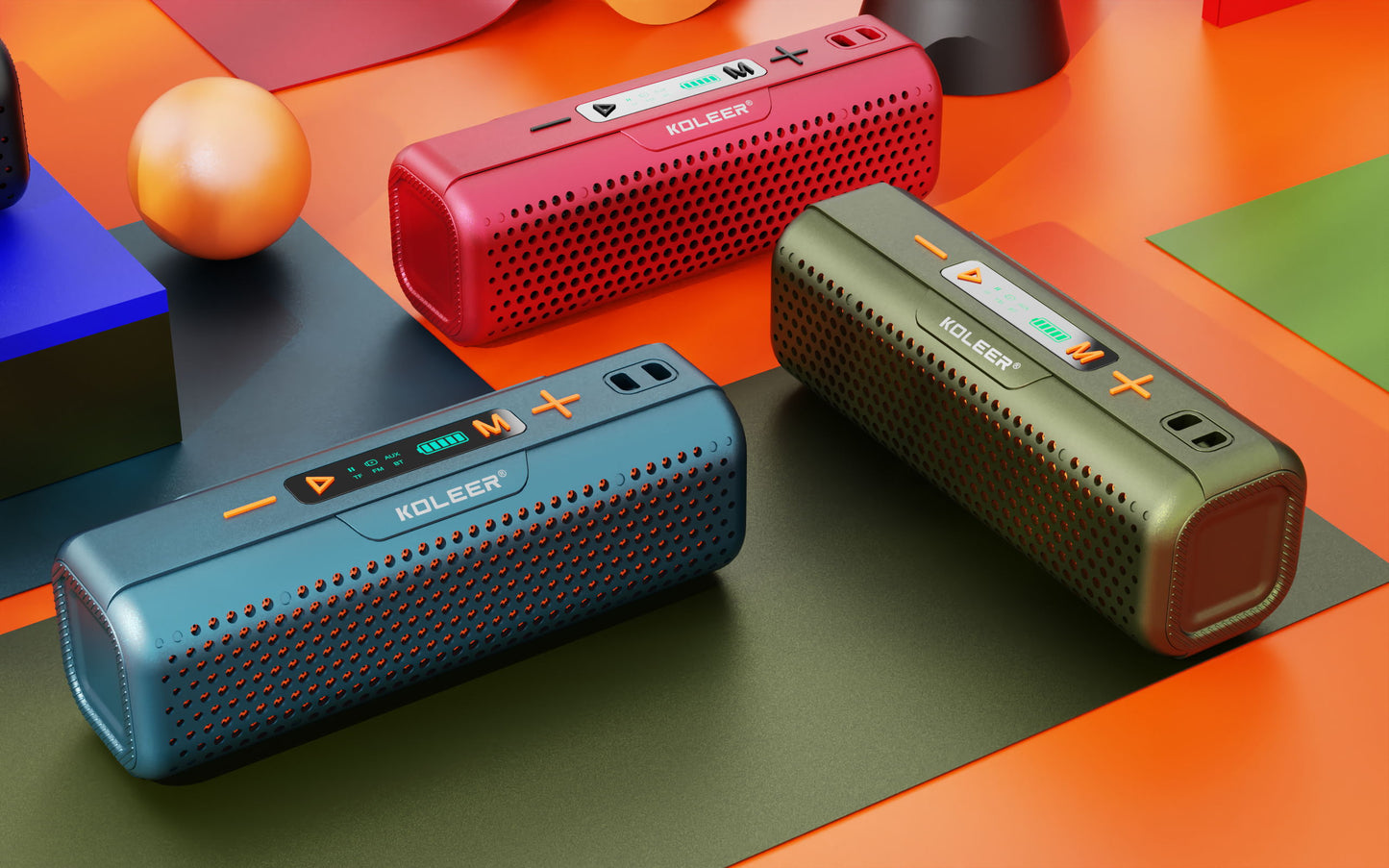 Haut parleur Bluetooth KOLEER S883