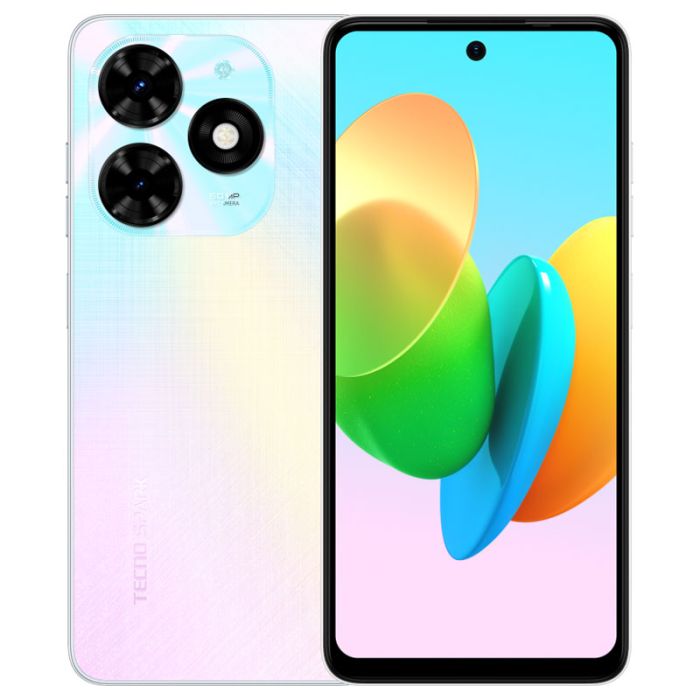 SMARTPHONE TECNO SPARK 20C 4GO 256GO - BLANC + Cadeau