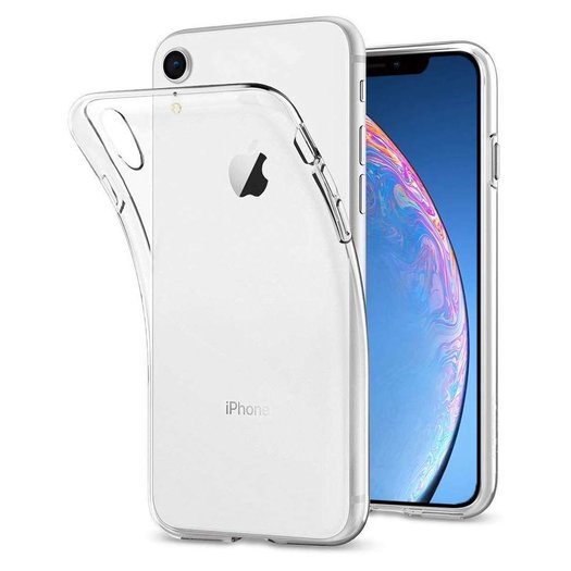 Etui en silicone compatible avec Iphone XR - Transparent