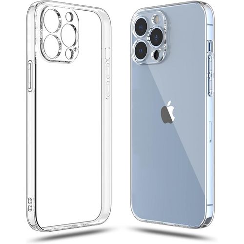 Etui en silicone compatible avec Iphone 14Pro - Transparent