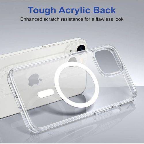 Coque Magnétique pour iPhone 13 - Compatible avec Chargeur & power Bank MagSafe