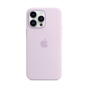 Coque en silicone pour Apple iPhone 14 Pro Max Lilas